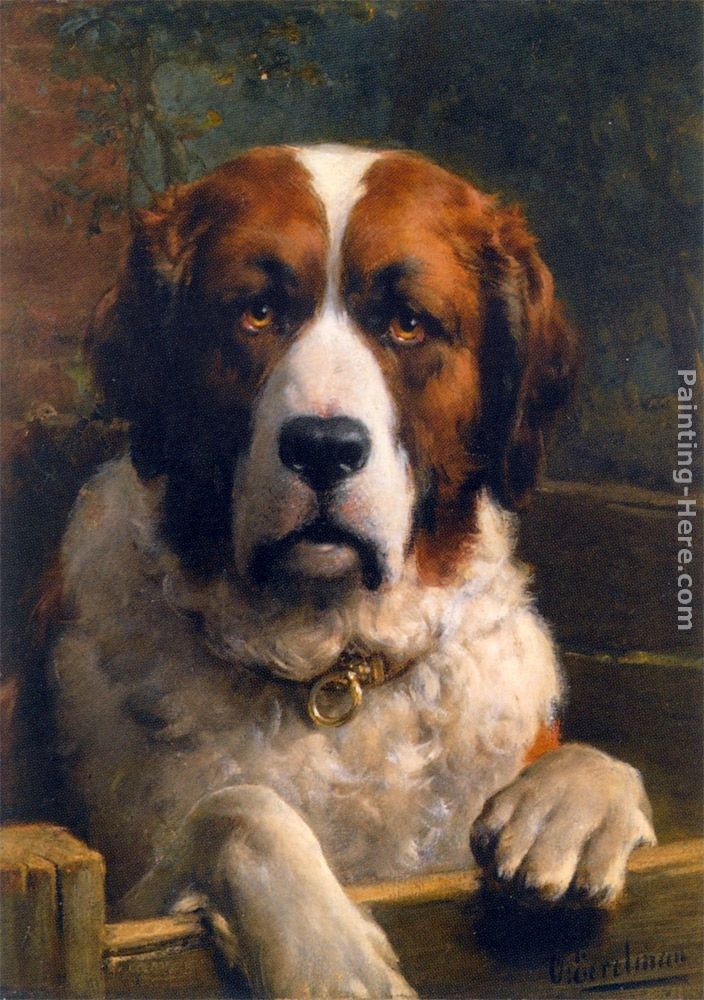 Otto Eerelman A St. Bernard Dog
